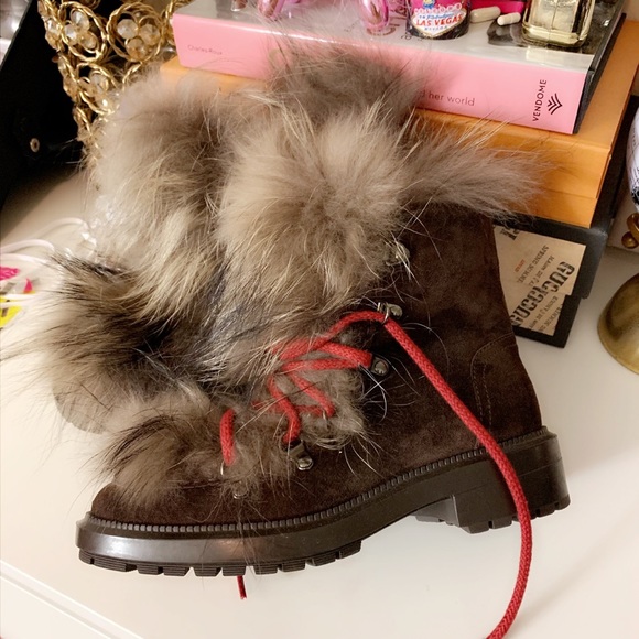 Aquatalia fur boots Clearance